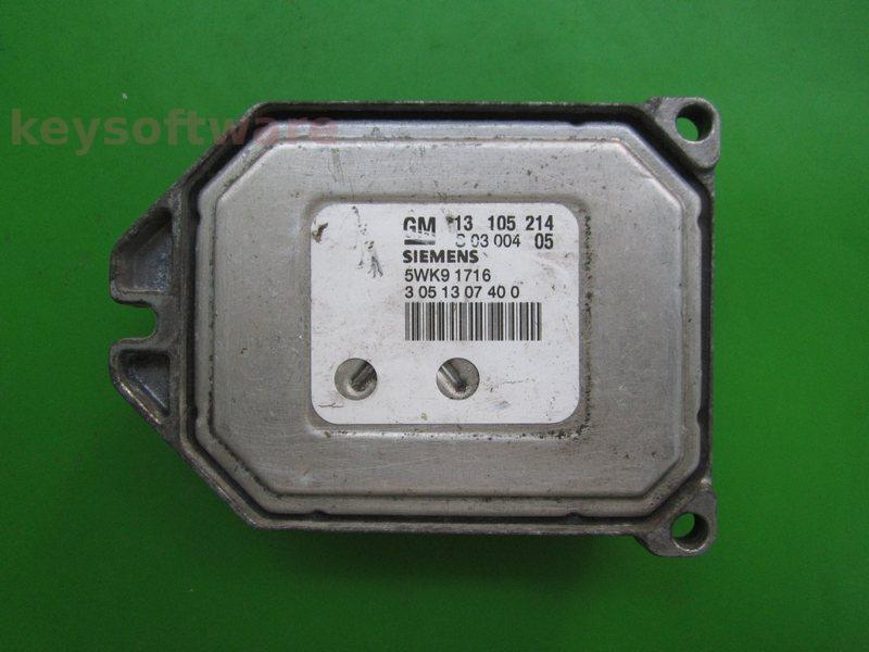 ECU Opel Meriva 1.8 13105214 Z18XE Simtec 71