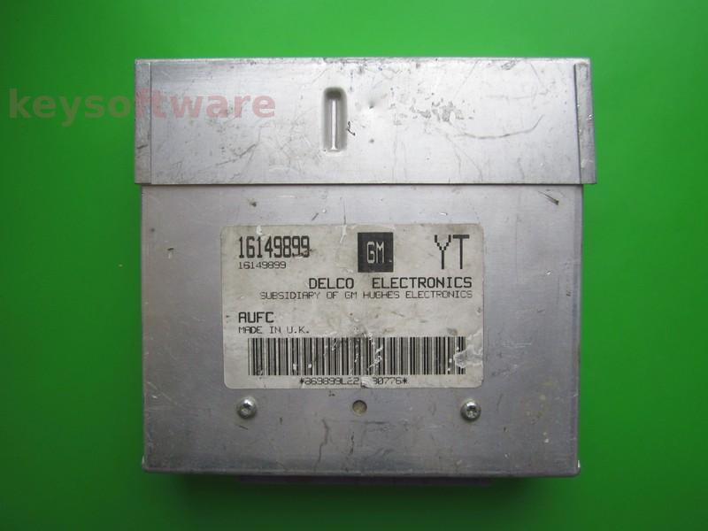 ECU Opel Astra F 1.6 16149899 YT AUFC mov