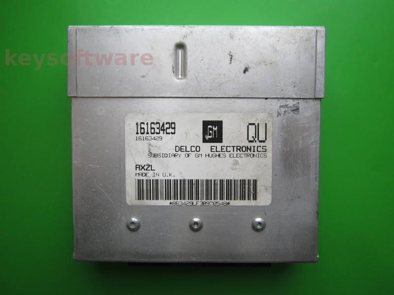 ECU Opel Corsa B 1.4 16163429 AXZL negru
