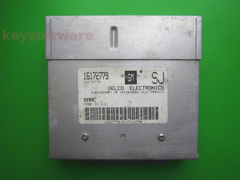 ECU Opel Astra F 1.6 16172779 SJ BAAC mov