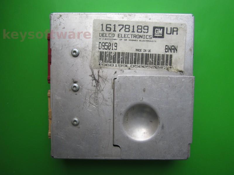 ECU Opel Corsa B 1.4 16178189 BNAN UA X14XE visiniu crem