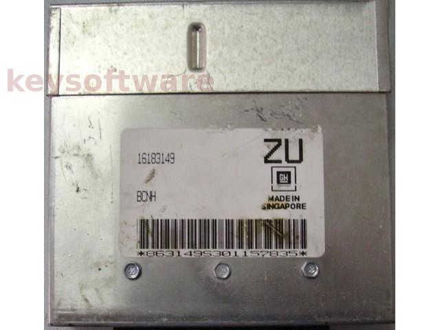ECU Opel Vectra A 1.6 16183149 ZU BCNH negru {