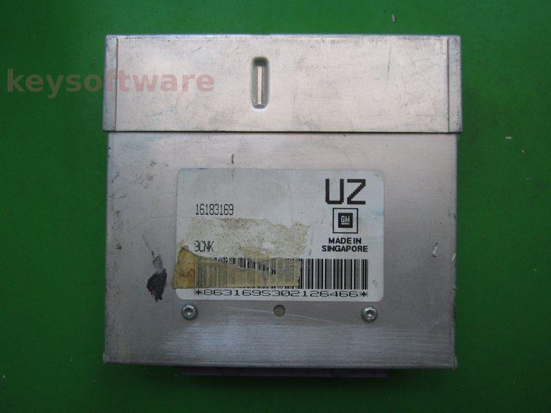 ECU Opel Astra F 1.8 16183169 UZ BCNK C18NZ mov