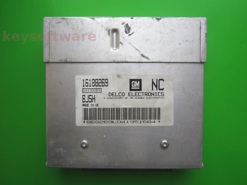 ECU Opel Corsa B 1.4 16188269 NC BJSH negru