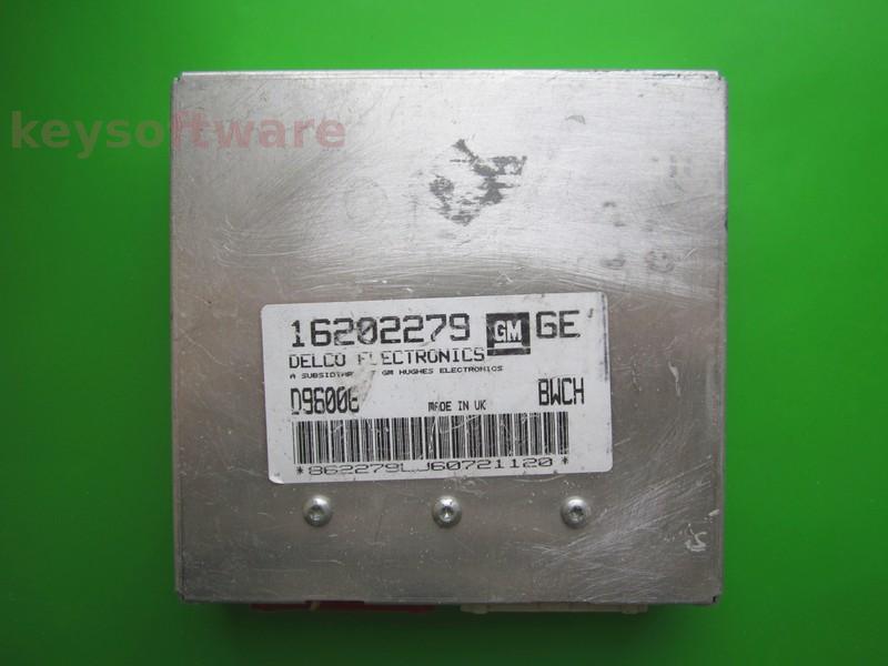 ECU Opel Corsa B 1.4 16202279 GE BWCH X14SZ visiniu alb