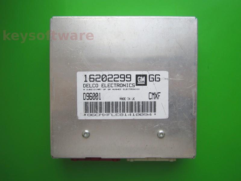 ECU Opel Vectra B 1.6 16202299 GG CMXF X16SZR visiniu alb