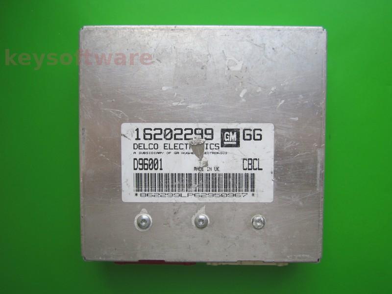 ECU Opel Vectra B 1.6 16202299 GG CBCL X16SZR visiniu alb