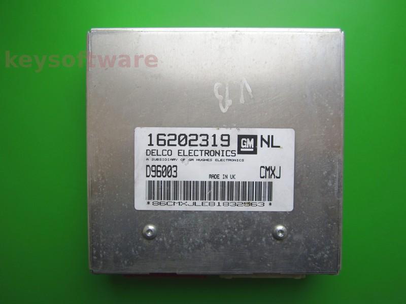 ECU Opel Vectra B 1.6 16202319 NL CMXJ X16XEL visiniu alb