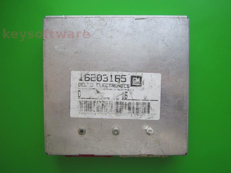 ECU Opel Tigra 1.6 16203165 X16XEL visiniu alb