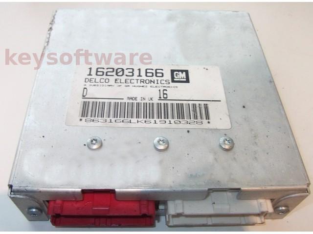 ECU Opel Vectra B 1.6 16203166 D visiniu alb {
