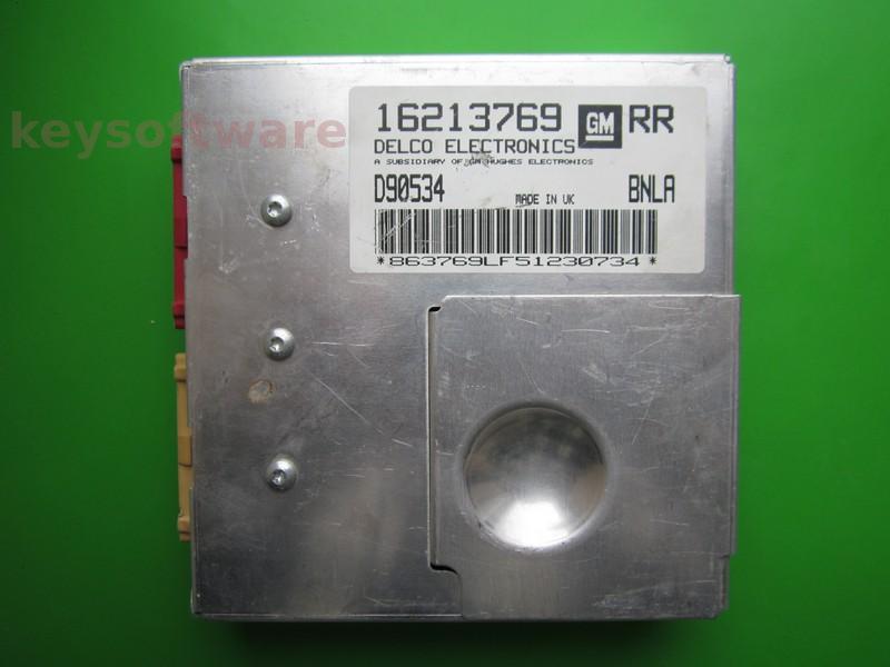 ECU Opel Astra F 1.6 16213769 RR BNLA visiniu crem