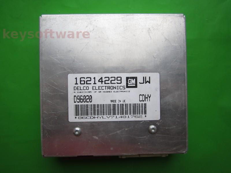 ECU Opel Astra F 1.6 16214229 JW CDHY X16XEL visiniu alb