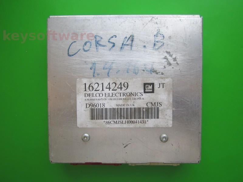 ECU Opel Tigra 1.6 16214249 JT CMJS X16XE visiniu alb