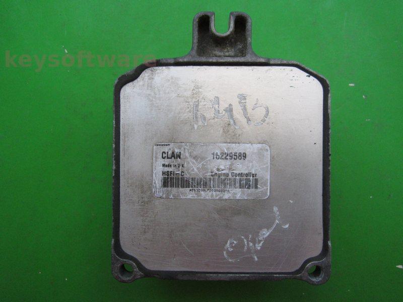 ECU Opel Astra G 1.4 16229589 CLAN HSFI-C