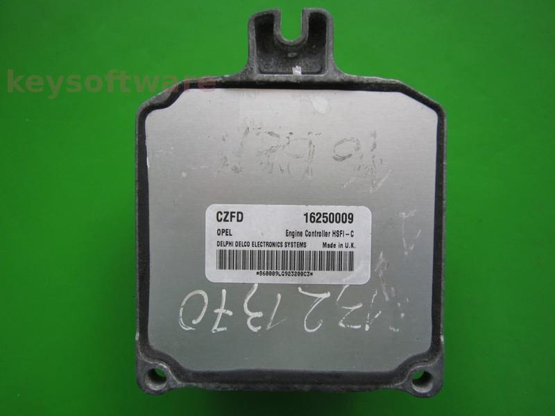 ECU Opel Zafira 1.6 16250009 CZFD X16XEL HSFI-C +