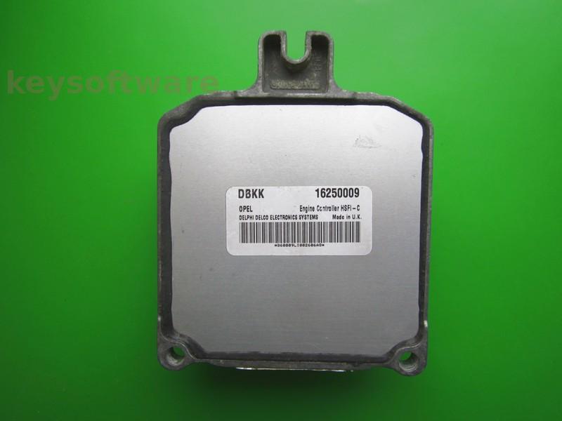 ECU Opel Zafira 1.6 16250009 DBKK X16XEL HSFI-C +