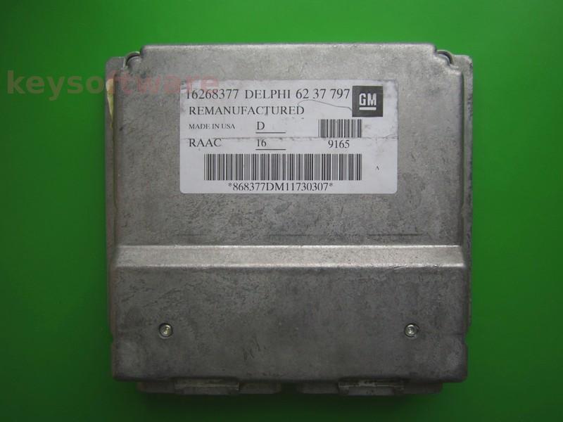 ECU Opel Astra G 1.6 16268377 X16SZR