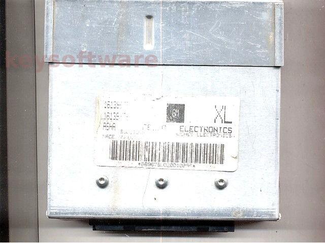 ECU Opel Corsa B 1.4 16139679 ASHA negru