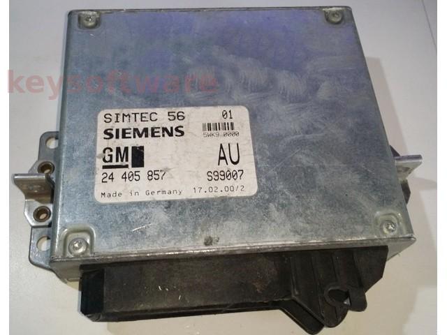 ECU Opel Vectra B 2.0 24405857 5WK90000 AU Simtec 56 {