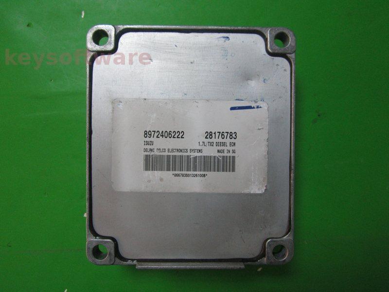 ECU Opel Combo 1.7DTI 28176783 8972406222 Isuzu TX2