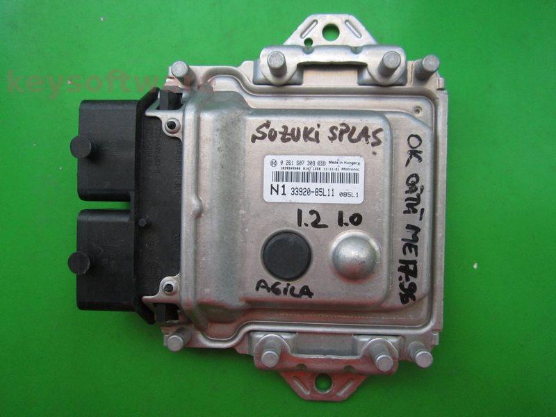 ECU Suzuki Splash 1.2 33920-85L11 0261S07309 ME17.9.6
