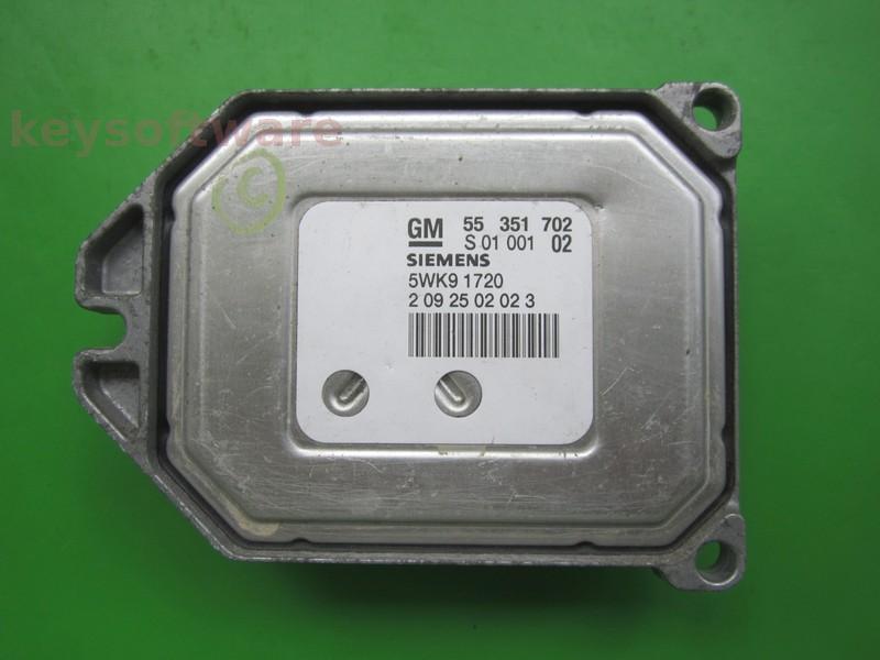 ECU Opel Astra G 1.8 55351702 Z18XE Simtec 71