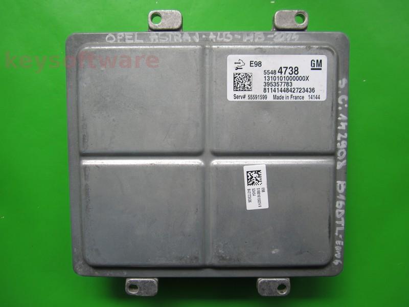 ECU Opel Astra J 1.6CDTI 55484738 ACDELCO E98