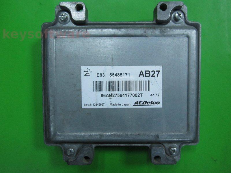 ECU Opel Corsa D 1.2 55485171 AB27 ACDELCO E83