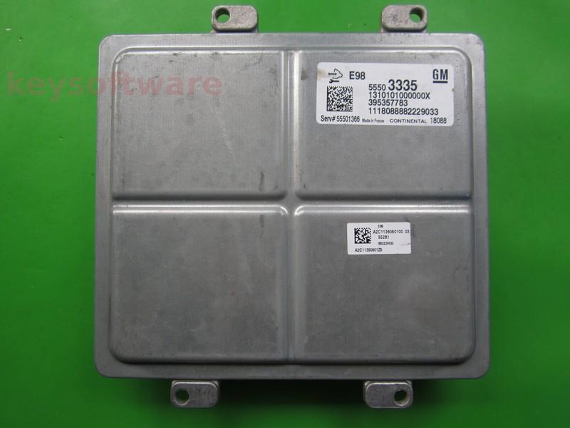ECU Opel Insignia 1.6CDTI 55503335 A2C113908010003 ACDELCO E98