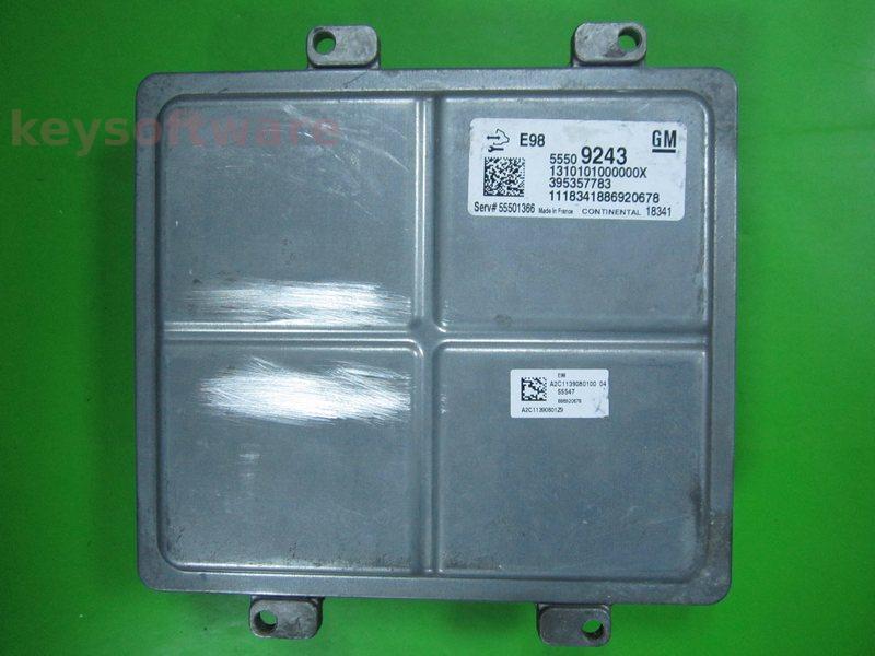 ECU Opel Astra K 1.6CDTI 55509243 ACDELCO E98