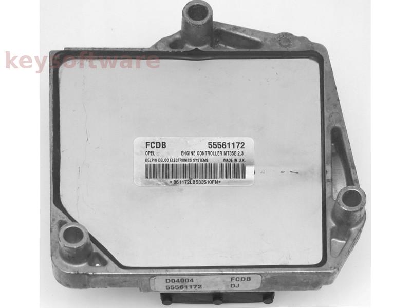 ECU Opel Astra H 1.6 55561172 FCDB Z16XEP MT35E 2.3 {