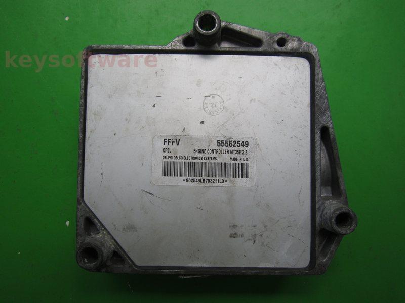 ECU Opel Astra H 1.6 55562549 FFFV Z16XEP MT35E 2.3