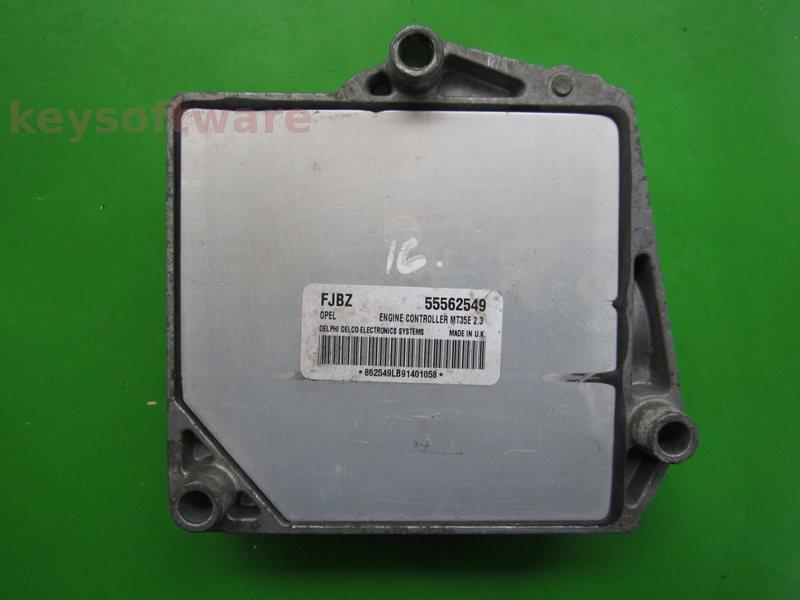 ECU Opel Astra H 1.6 55562549 FJBZ Z16XEP MT35E 2.3