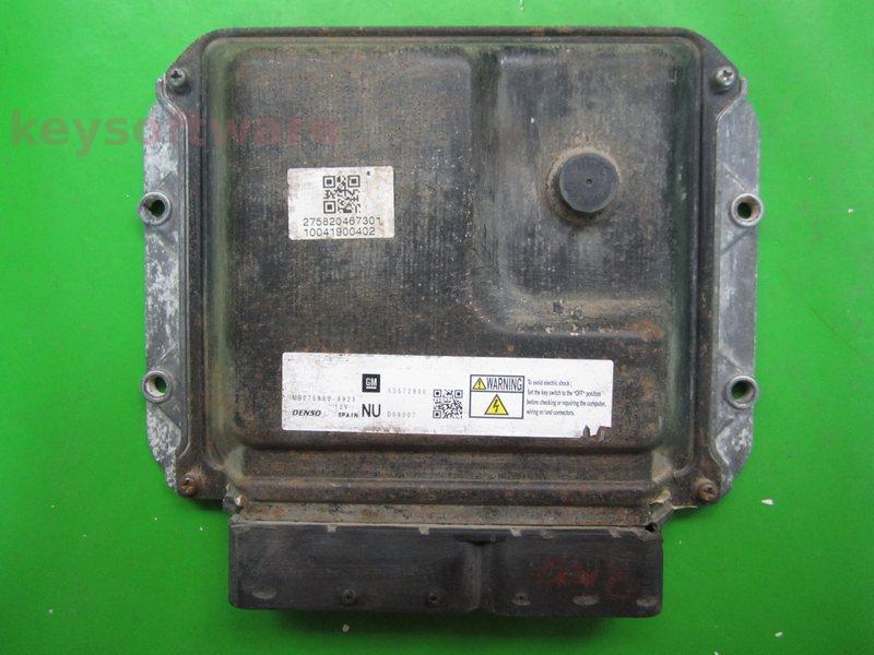 ECU Opel Zafira 1.7CDTI 55572800 MB275800-9923 Z17DTJ DEC e01
