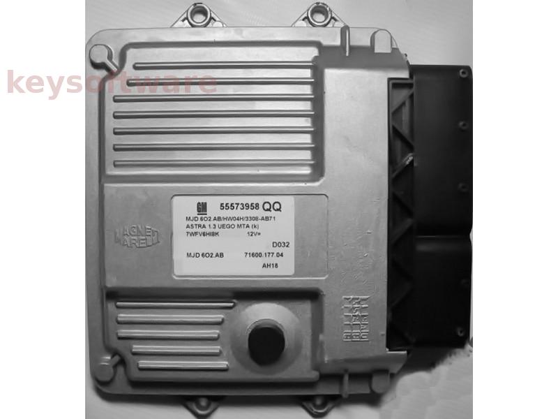 ECU Opel Astra H 1.3CDTI 55573958 Z13DT 6O2.AB {
