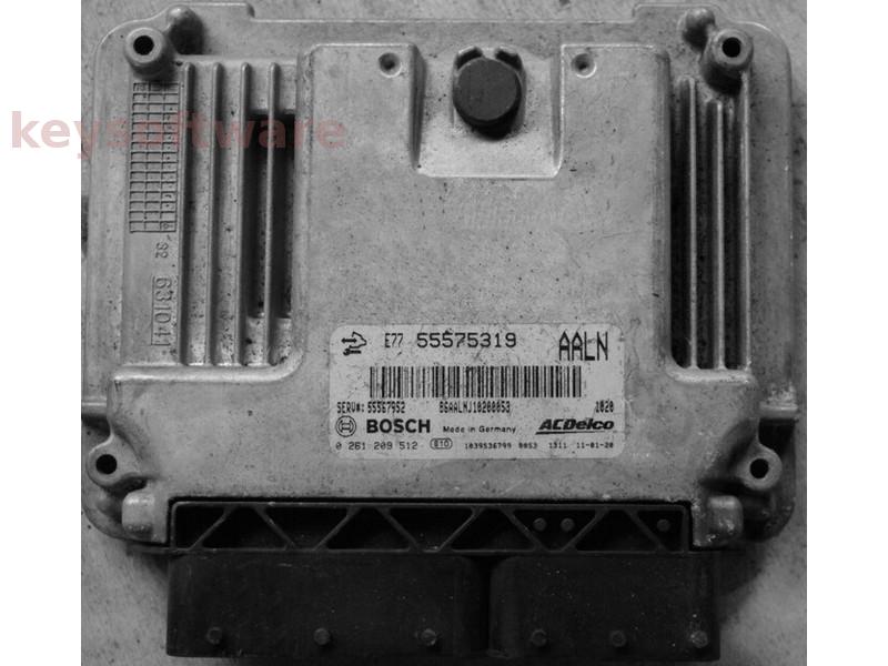 ECU Opel Insignia 2.8 55575319 0261209512 ME9.6.1 {