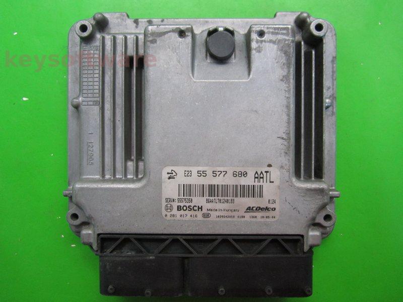 ECU Opel Insignia 2.0CDTI 55577680 0281017416 EDC17C18