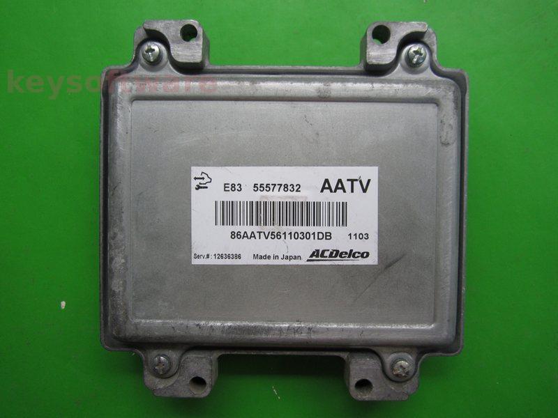 ECU Opel Corsa D 1.0 55577832 AATV ACDELCO E83 }