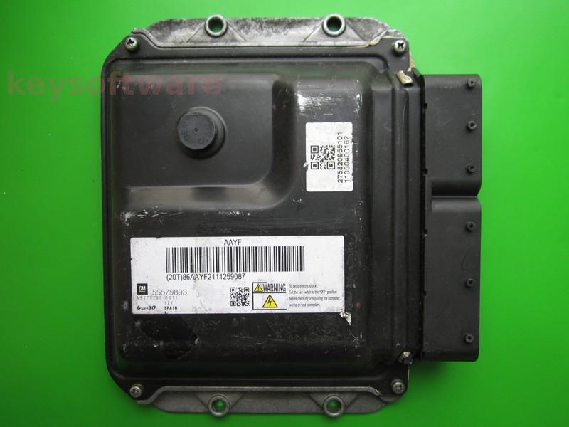 ECU Opel Astra J 1.7CDTI 55579893 MB275700-1011 A17DTR DEC e02