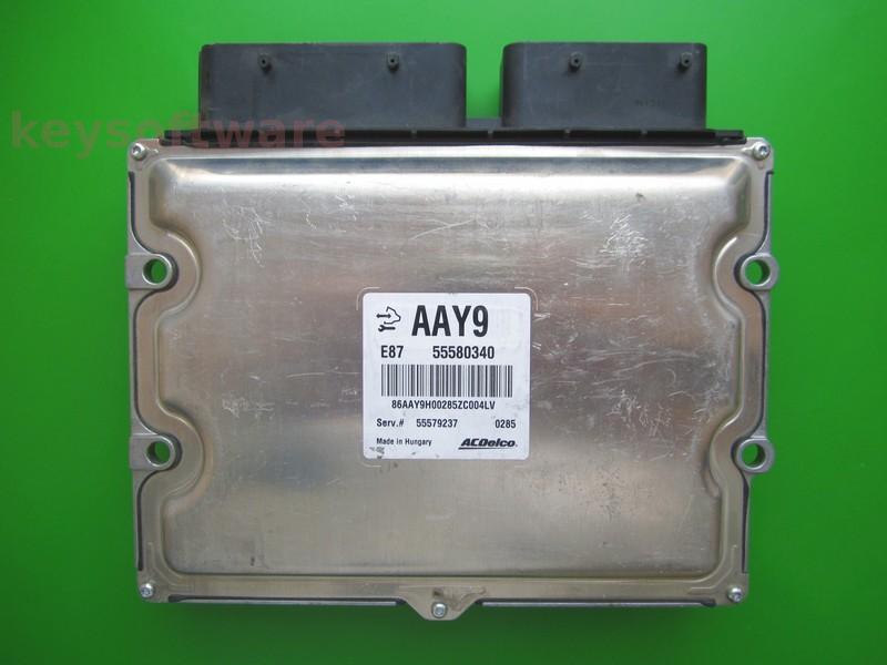 ECU Opel Meriva 1.7CDTI 55580340 AAY9 ACDELCO E87