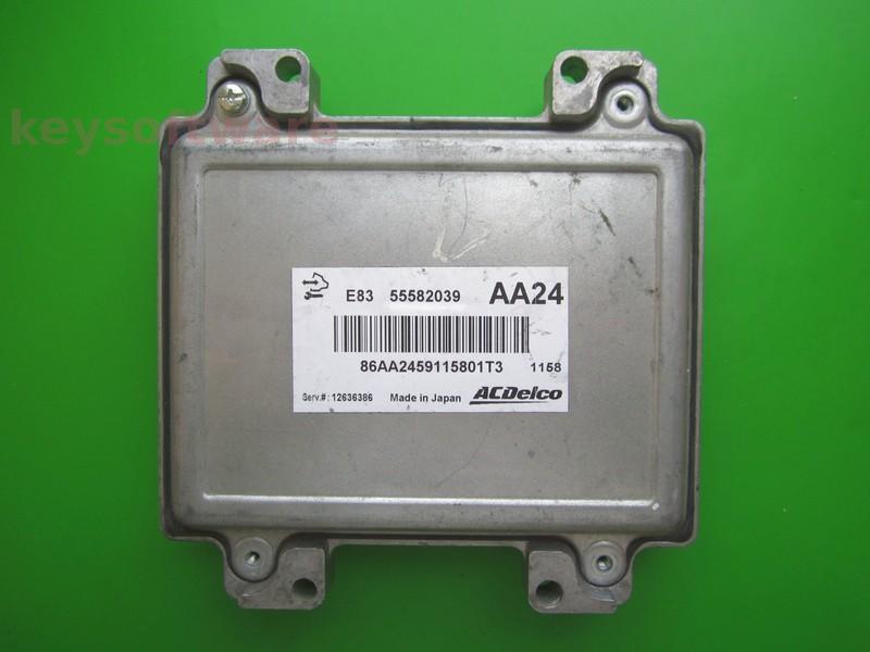 ECU Opel Meriva 1.4 55582039 AA24 ACDELCO E83