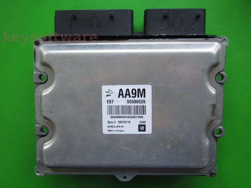 ECU Opel Meriva 1.7CDTI 55586526 AA9M ACDELCO E87