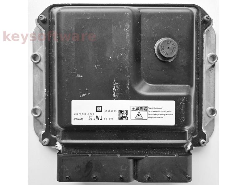 ECU Opel Astra H 1.7CDTI 55594703 MB275700-3780 DEC e01 {