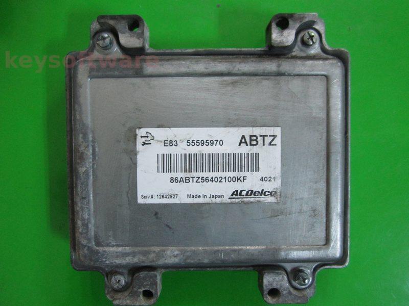 ECU Opel Corsa D 1.4 55595970 12642927 ABTZ ACDELCO E83