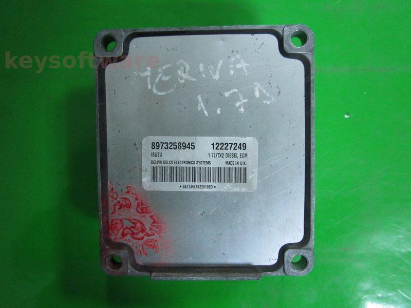 ECU Opel Meriva 1.7DTI 12227249 8973258945 DYNU Isuzu TX2