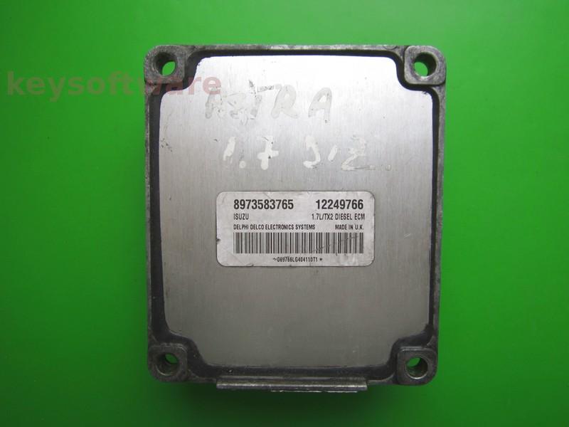 ECU Opel Astra G 1.7DTI 12249766 Isuzu TX2 {+