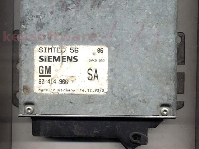 ECU Opel Astra F 1.8 90414966 C18XE Simtec 56