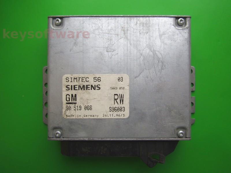 ECU Opel Astra F 1.8 90519066 X18XE Simtec 56