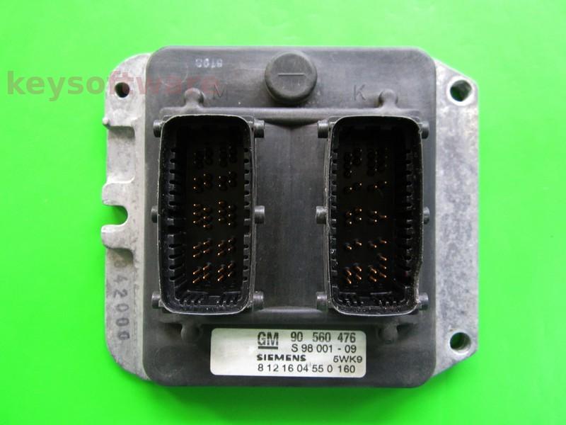 ECU Opel Astra G 1.8 90560476 X18XE Simtec 70 +