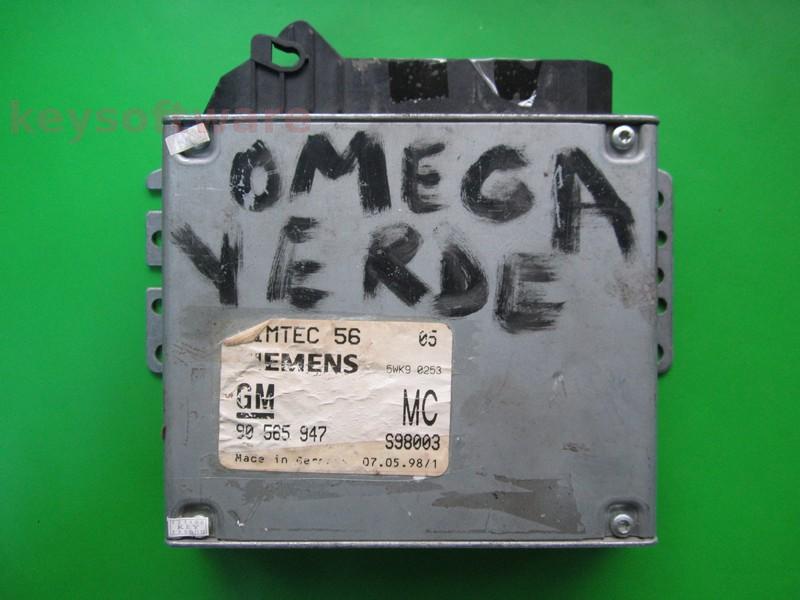 ECU Opel Omega 2.0 90565947 MC X20XEV SIMTEC 56 {